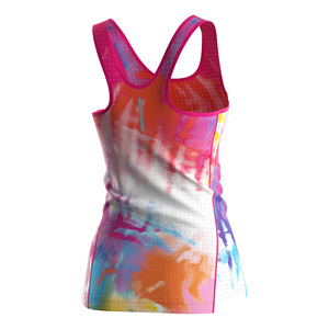 Camiseta Deportiva Ligera de Malla para Mujer, para Maratón, Yoga y Fitness, con Elasticidad en 4 Direcciones, Poliéster y Spandex - Product Image 2