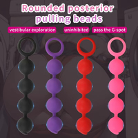 Boule anale en silicone souple, plug anal, jouets sexuels pour femmes et hommes, massage de la prostate, masturbation érotique