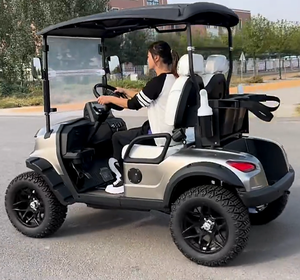 Nouvelle Voiture de Golf Électrique 2 Places Tout-Terrain 2026 CE pour Club de Golf, Voiture de Tourisme à Énergie Solaire, Exportation Directe Usine - Product Image 1