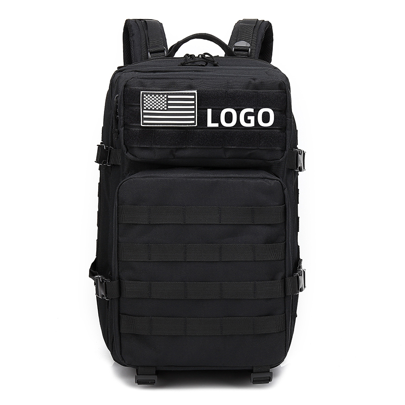 45L Black High Quality Rucksack Tactical