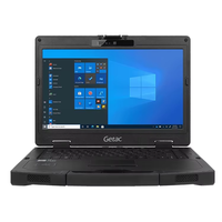 Ordinateur portable industriel Getac S410, Intel Core I5, Windows 11, IP53, étanche, double batterie, remplaçable à chaud, ordinateur portable robuste pour la fabrication