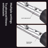 Barra de Ejercicio Multifuncional Ajustable en Forma de U para Músculos del Pecho y Brazos para Hombre, No Plegable, Equipo de Entrenamiento para Uso Doméstico