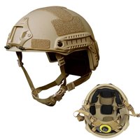 Casque FAST avec doublure intérieure à suspension ABS, casque tactique à circonférence réglable
