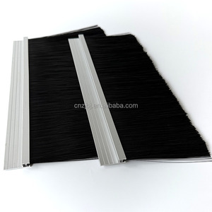 <span class=keywords><strong>Brosse</strong></span> à lanières en nylon pour <span class=keywords><strong>porte</strong></span> coulissante Bajie avec <span class=keywords><strong>profil</strong></span> en aluminium anodisé - Product Image 2