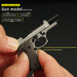 Portachiavi Mini Pistola <span class=keywords><strong>Beretta</strong></span> in Metallo 1:4, Giocattolo Creativo, Vendita all'Ingrosso - Product Image 3