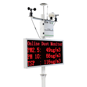 Công trường xây dựng máy bơm loại PM2.5 giám sát thời gian thực bụi nồng độ hạt phát hiện tiếng ồn Hệ thống giám sát bụi - Product Image 4