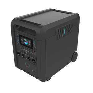 Station d'alimentation portable 4200W, générateur solaire 10kW, batterie LiFePO4, UPS, système hors réseau pour la maison, le camping en plein air, les situations d'urgence, prise EU - Product Image 2