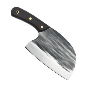 Cuchillo de Carnicero y Chef de 6 Pulgadas, Forjado a Mano, de Acero Inoxidable, para Cortar Huesos y Carne, Estilo Serbio - Product Image 1