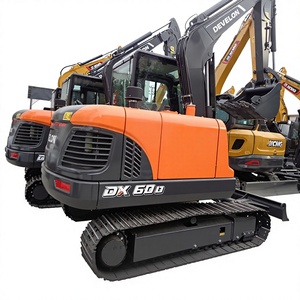 Miniexcavadora Hidráulica DOOSAN DX60, Retroexcavadora DX60-9C Usada, Tractor Pequeño con Cargador y Retroexcavadora en Venta - Product Image 1