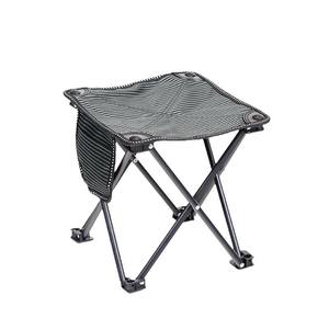 Mesa plegable para exteriores, taburete cuadrado portátil para acampar, pescar, barbacoa, con bolsillo de almacenamiento, diseño plegable ligero, 28cm - Product Image 1