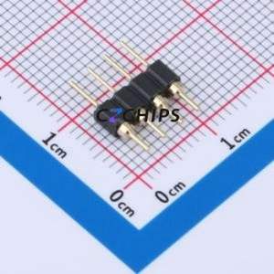 XDZ254C-1-04-Z-3.0-G1 Pin Header Through hole Component (THT),P=2.54mm Connector 1x4P 2.54mm 2.54mm Round Pin - Product Image 1