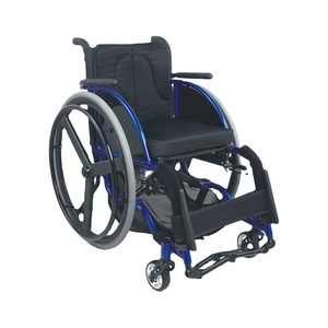 Fauteuil roulant manuel en aluminium léger de sport en plein air de loisirs actifs pour handicapés - Product Image 5