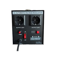 Stabilisateur de tension automatique 2000VA/1000VA monophasé 220V AC 50/60Hz avec contrôle par relais et affichage LED AVR pour usage domestique