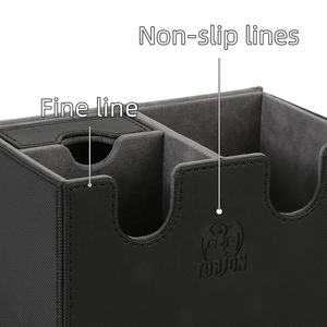    Caja de Almacenamiento de Cartas de Cuero para TCG, CCG, LCG, Cartas Premium de Nintendo, Juegos de Mesa, con Capacidad para Más de 160 Cartas - Product Image 5
