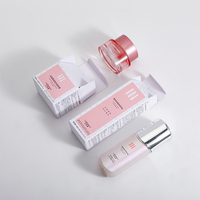 Boîte d'expédition en carton à fond automatique avec impression de logo personnalisé et estampage à chaud or, vente en gros
