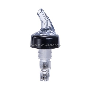 Versatore di Vino da 1cl con Collare Nero, Beccuccio Automatico per Liquori, Vendita Calda - Product Image 1