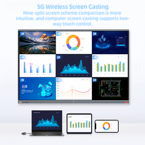 Intelligent Full HD Conference <b>Whiteboard</b> AI-Driven Supports Multi-Device Screen Sharing Collaboration Enterprise Meeting - Product Image 5