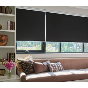 Store enrouleur rétractable sans perçage à ventouse pour balcon, occultant et isolant, pour chambre, maison et bureau - Product Image 2