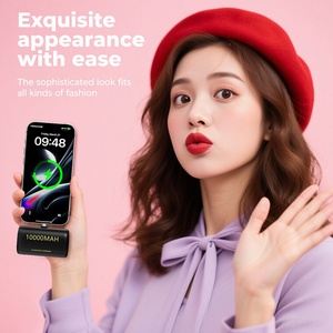 พาวเวอร์แบงค์พกพาแบบพวงกุญแจ ความจุสูง 10000mAh ชาร์จเร็ว พร้อมจอ LED แสดงผล  โลโก้สั่งทำได้ ใช้ในกรณีฉุกเฉิน - Product Image 5