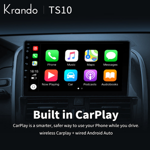 <span class=keywords><strong>Volvo</strong></span> <span class=keywords><strong>xc60</strong></span> 2008 के लिए Kraino 9 इंच कार हेड यूनिट-2017 एंड्रॉइड रेडियो नेविगेशन GPS ऑटो स्टीरियो वायरलेस कार्प्ले डप - Product Image 4