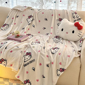 ผ้าห่มขนแกะลายการ์ตูนแบบขายส่ง ผ้าห่มนวมสองด้าน น้ำหนักเบา ผ้าห่มสำหรับใช้ในห้องแอร์ ผ้าห่มสำหรับงีบหลับในออฟฟิศ - Product Image 5