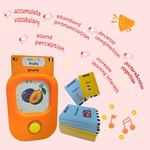 Cadeau d'apprentissage précoce pour enfants Cartes d'apprentissage anglais pour enfants Machine à cartes d'apprentissage - Product Image 3