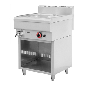 Parrilla de Gas con Piedra Volcánica y Mueble, Estufa Combinada 600, Equipo de Cocina - Product Image 3