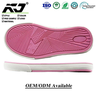 Semelle de chaussure en TPR flexible et résistante à l'usure pour les chaussures de marche décontractées pour enfants et juniors