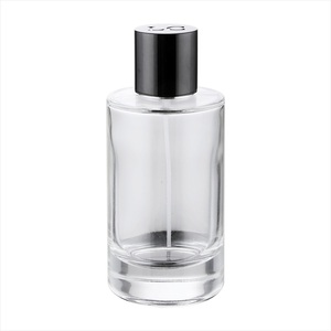 Flacon de parfum rond en verre de 50ml 100ml avec bouchon de parfum magnétique et boîte en papier cadeau - Product Image 4