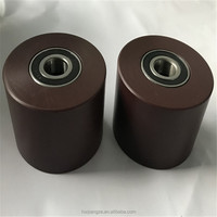 Roues de poulie en nylon durables professionnelles 608ZZ 625ZZ 6001ZZ 626ZZ avec rouleau de fenêtre coulissante à roulement pour les industries mécaniques