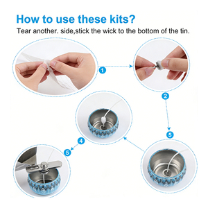 Latas de metal vacías para velas naturales al por mayor con tapas de lujo para programación de red de exhibición de marca privada - Product Image 3