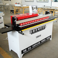 Machine à chants de bord automatique pour le travail du bois Wf802 de haute qualité à alimentation continue