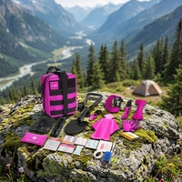 Trousse de premiers secours, équipement de survie, ensemble d'équipement tactique de plein air, système Molle de qualité supérieure pour le camping, les voyages, la chasse, la randonnée et l'aventure