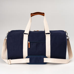 Bolsa de Lona de Alta Calidad con Certificación BSCI, Sedex e ISO, Equipaje Deportivo de Gran Capacidad con Cremallera, Correa de Algodón y Diseño Personalizado - Product Image 1