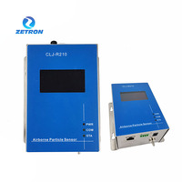 Compteur de particules de poussière Zetron R210 fixe en ligne, 6 canaux de taille de particules, 0,2 µm - 5,0 µm