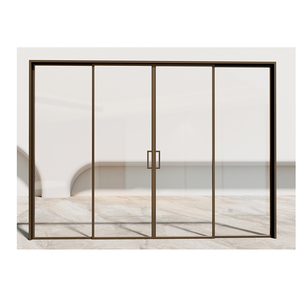 <span class=keywords><strong>Porte</strong></span> <span class=keywords><strong>coulissante</strong></span> multifonctionnelle en aluminium et fenêtre Isolation sans cadre pour appartement Fabriqué en Chine - Product Image 1