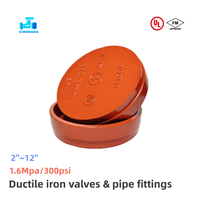 Haute Qualité FM UL Raccord à rainures en fonte ductile pour casque de pompier, pour la lutte contre les incendies et les systèmes d'incendie