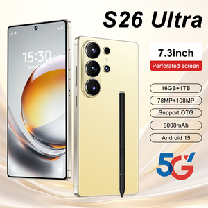 S26 Ultra Stamp Sharp 5G Beast, Smartphone Sbloccato da 7.3 Pollici AMOLED, 108MP, 6000mAh, 16GB, 1TB, Economico, Compatibile con Schede SIM Intercambiabili - Product Image 2