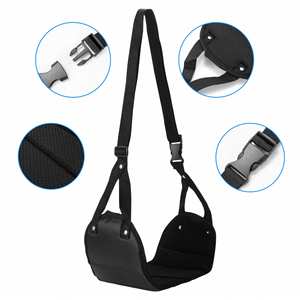 Hamaca Portátil Clásica para Pies, Reposapiés para Viajes en Avión, para Vuelos Largos, Reposapiés Mejorado para Aliviar la Fatiga en el Avión - Product Image 2