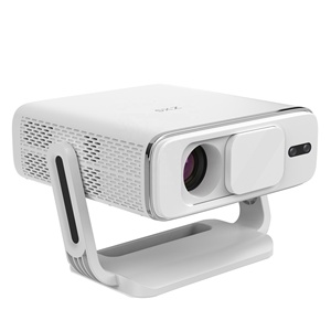 Projecteur Home Cinéma Portable SXZ C7 WiFi 6 avec Auto Focus, Correction Keystone, Système Android 14, <span class=keywords><strong>2</strong></span>+16 Go, Prise en Charge 1080P Natif et 8K, Lampe LED - Product Image 1