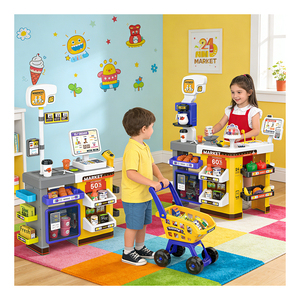 Juego de Juguetes de Supermercado para Niños, con Caja Registradora, Escáner y Accesorios para Jugar a la Venta - Product Image 5