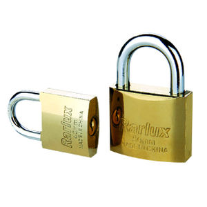 Hete Verkoop Ijzeren Slot Goedkoop En Populair Verguld Of Vernikkeld Of Verchroomd Boogtype Hangslot - Product Image 4