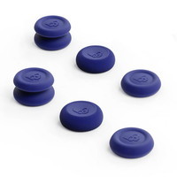 Skull&Co. Lot de 6 capuchons de joystick CQC et FPS pour manettes PlayStation 5, 4, PS5, PS4, Switch 2 Pro – Protège-pouces (6 pièces)
