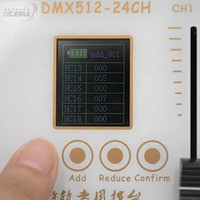 Lumière de scène STR, équipement de scène, batterie rechargeable, modèle de console DMX, contrôleur DMX
