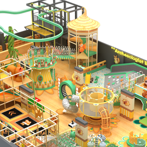 Área <span class=keywords><strong>de</strong></span> Juegos Infantil Interior Personalizada con Temática Forestal, Juguetes, Equipo <span class=keywords><strong>de</strong></span> Deslizamiento Aéreo, Características <span class=keywords><strong>de</strong></span> Escalada Suave para <span class=keywords><strong>Parques</strong></span> <span class=keywords><strong>de</strong></span> Diversiones - Product Image 2