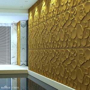 Langjähriges Steindesign Kunst 3d-Texturen PVC 3D-Wandpaneel zur Dekoration - Product Image 3