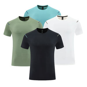 T-shirt personnalisé à sublimation, motifs imprimés, pour hommes, séchage rapide, respirant, écologique, course à pied, marathon, manches courtes, haute qualité - Product Image 2