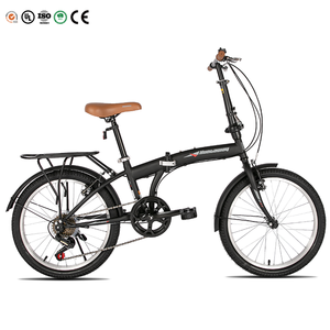 JOYKIE HILAND Vélo plié de haute qualité de 20 pouces à 6 vitesses avant et arrière V-brakes cadre en acier à haute teneur en carbone - Product Image 1