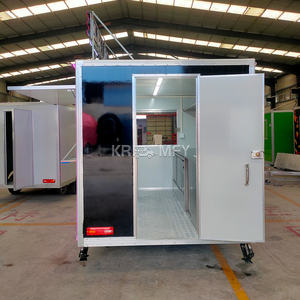 Remolque de Comida Personalizado, Remolque Móvil para Hamburguesas, Cafetería, Heladería, Remolque con Barra de Remolque, Camión de Comida con Parrilla para Comida Callejera - Product Image 6