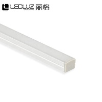 Profilé en aluminium LED à montage en surface, canal magnétique pour éclairage linéaire, pour éclairage commercial de plafond et de mur